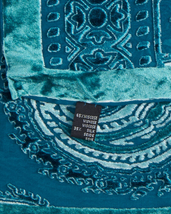 Шарф из вискозы и шелка — фото 4