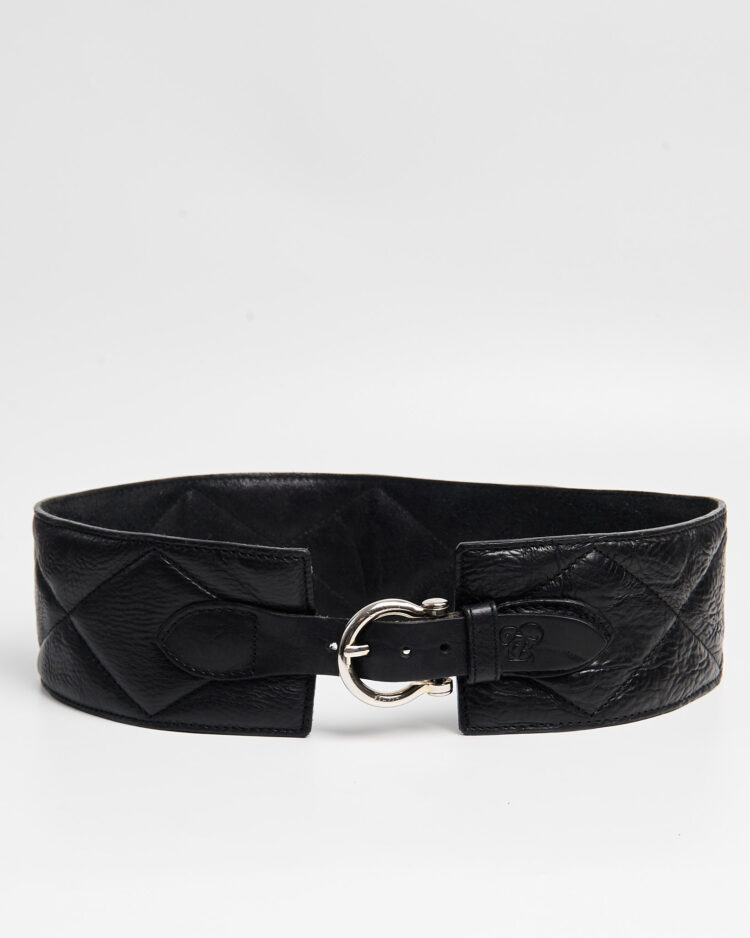 Винтажный ремень Burberry из кожи