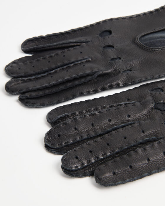 Винтажные перчатки из мягкой кожи — фото 4