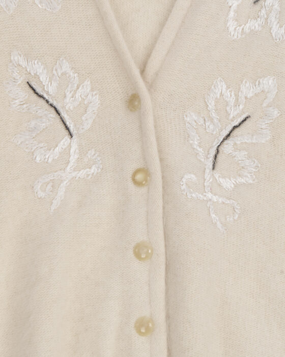 Кардиган TALMA из шерсти с вышивкой TALMA — фото 4