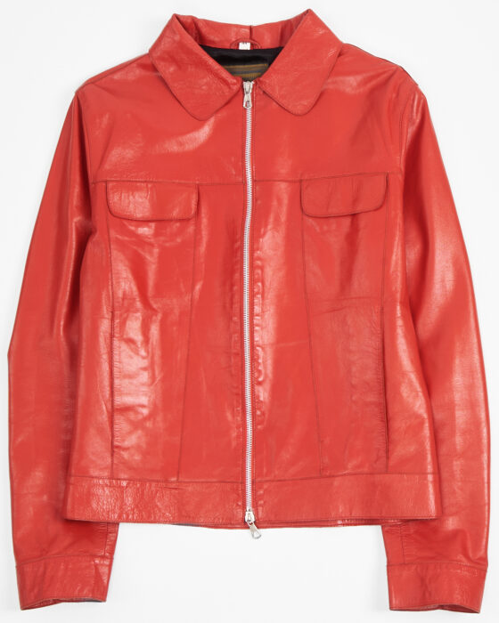 Кожаная куртка made in Italy Berry Goodman