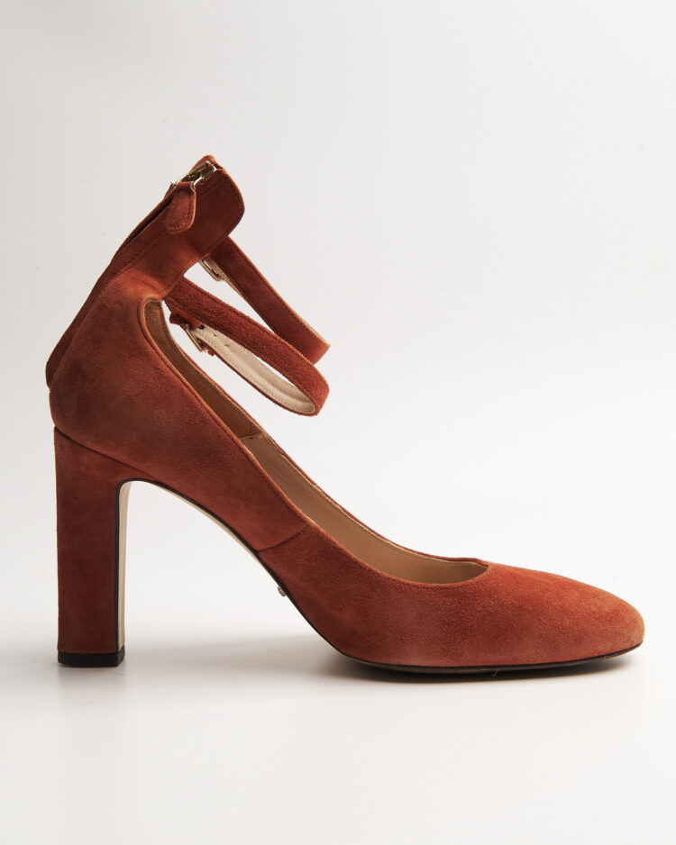 Замшевые туфли Massimo Dutti