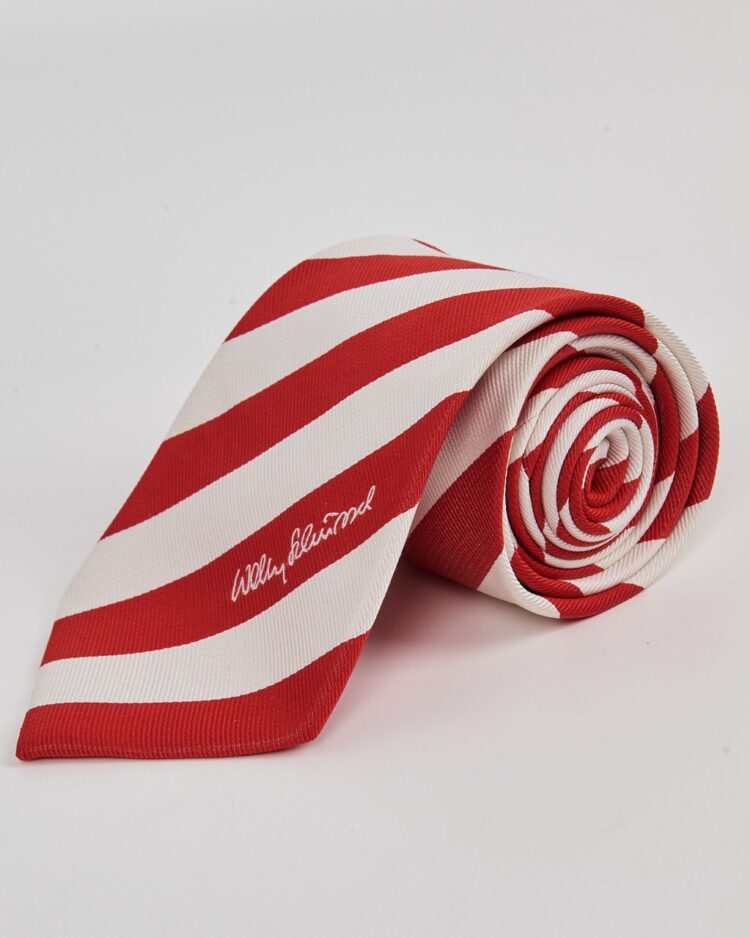 Винтажный шёлковый галстук