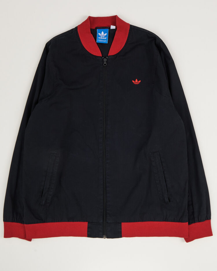 Хлопковый бомбер adidas