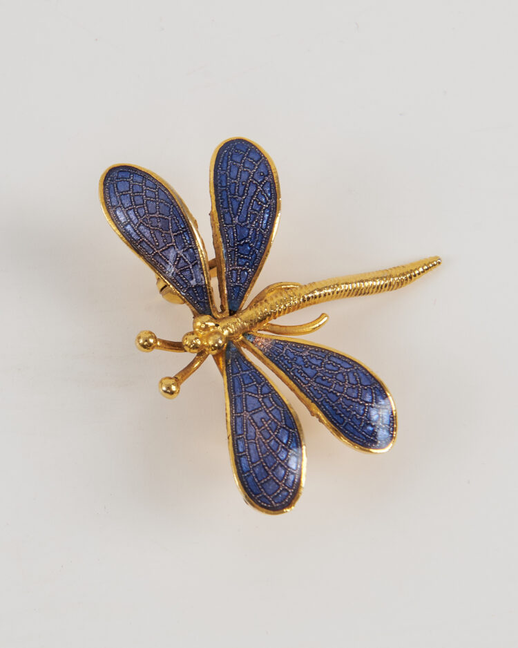 Винтажная брошь «Стрекоза»