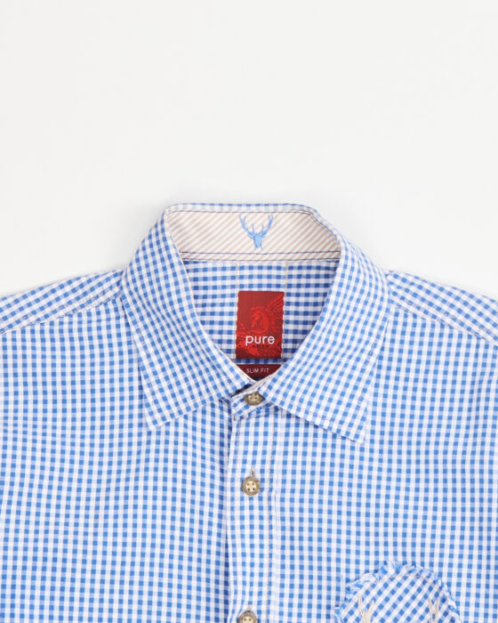 Рубашка в клетку Pure Pure — фото 3