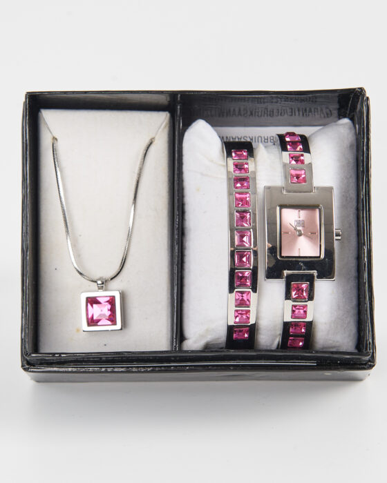 Комплект часы с подвеской Carvel