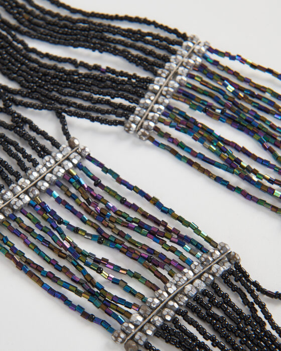 Винтажный пояс из бисера — фото 2