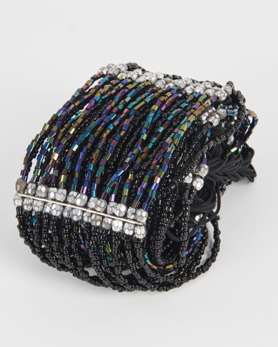 Винтажный пояс из бисера