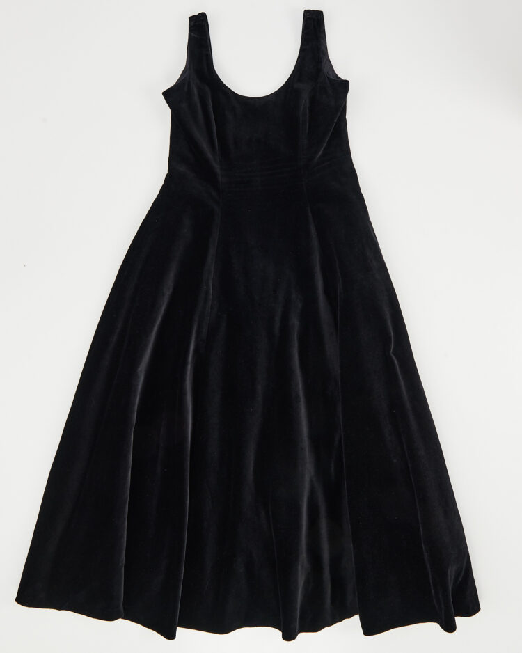 Вельветовое платье