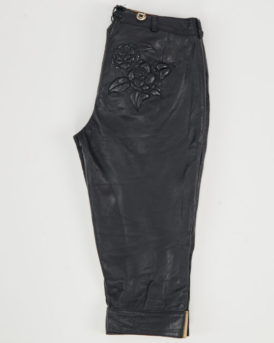 Винтажные бриджи из кожи KRUGER MADL — фото 5