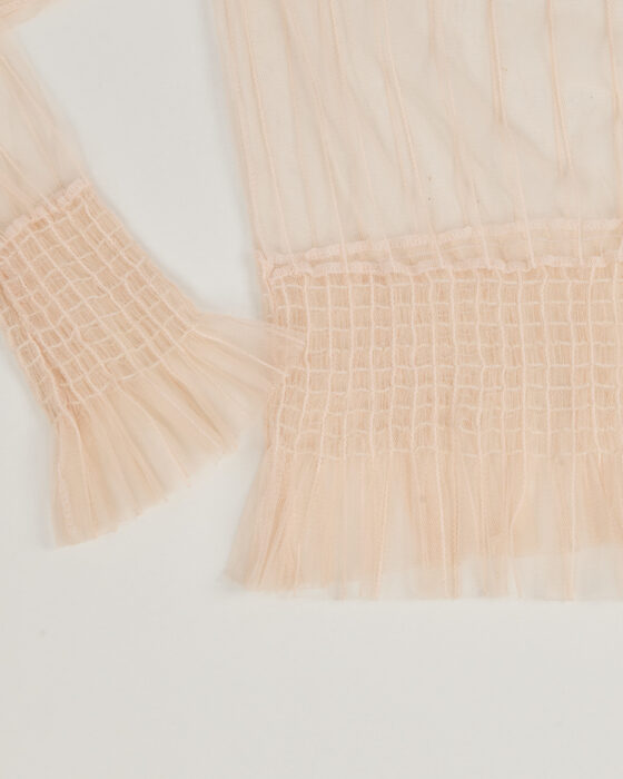 Винтажная полупрозрачная блуза — фото 4