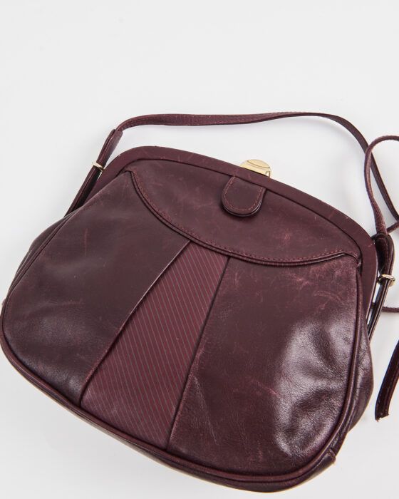 Винтажная кожаная сумка — фото 3