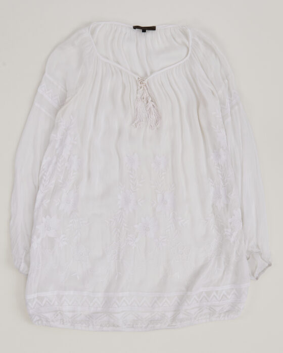 Блуза из шелка