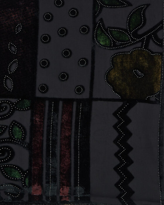 Винтажный платок с орнаментом — фото 3