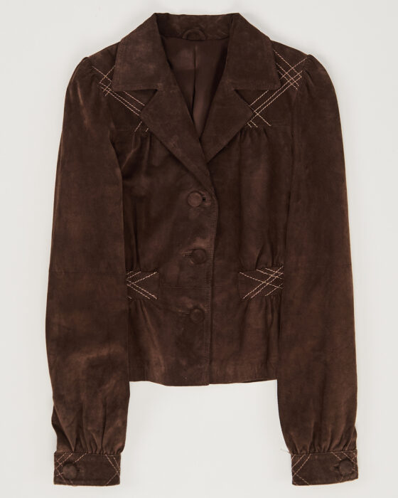 Куртка из натуральной замши