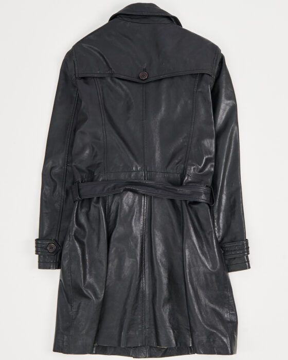 Кожаный тренч David Moore David Moore Classic — фото 2