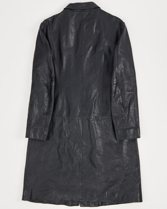 Винтажный тренч Linea из кожи Linea — фото 2