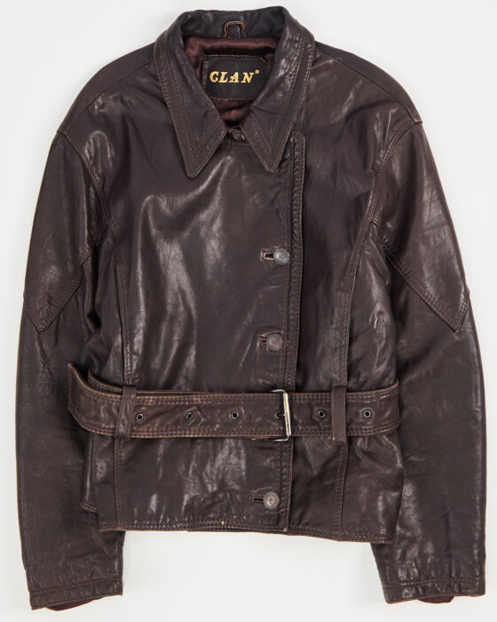 Кожаная куртка GLAN GLAN