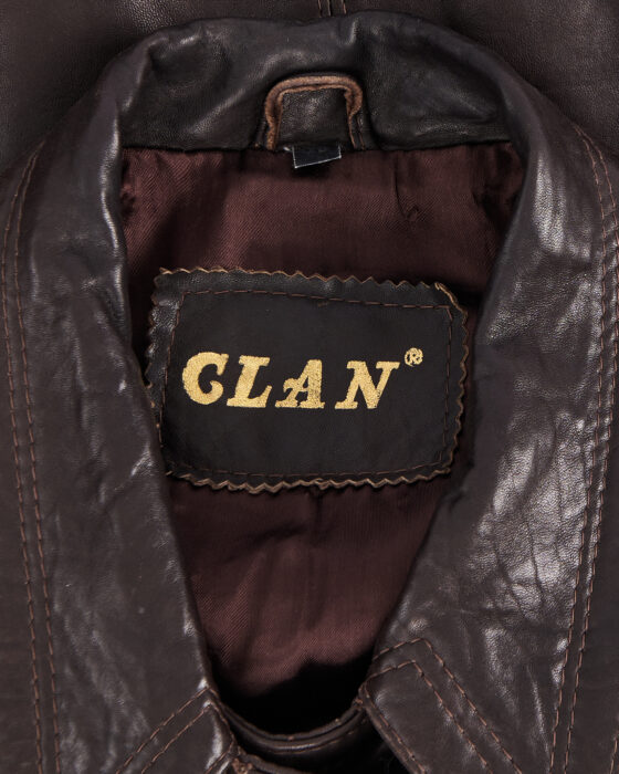 Кожаная куртка GLAN GLAN — фото 5