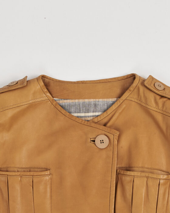 Куртка-бомбер из натуральной кожи Macri Venezia Macri Venezia — фото 3