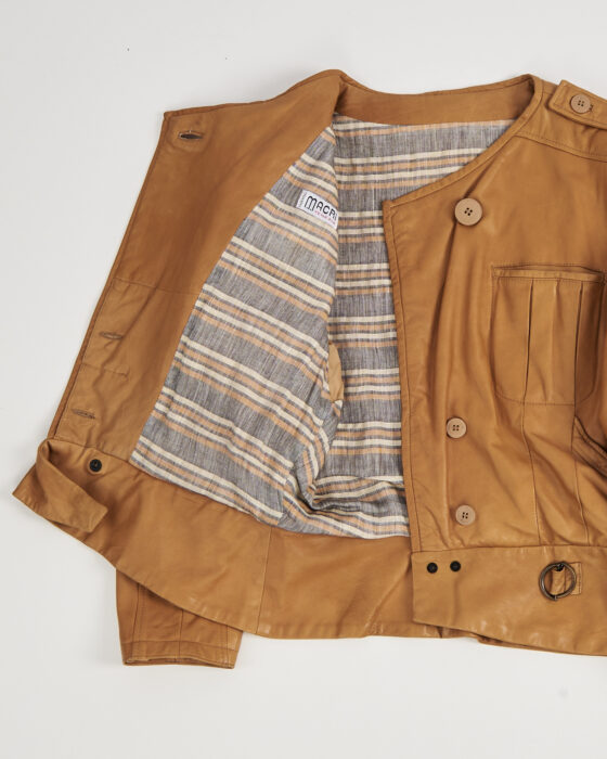 Куртка-бомбер из натуральной кожи Macri Venezia Macri Venezia — фото 5