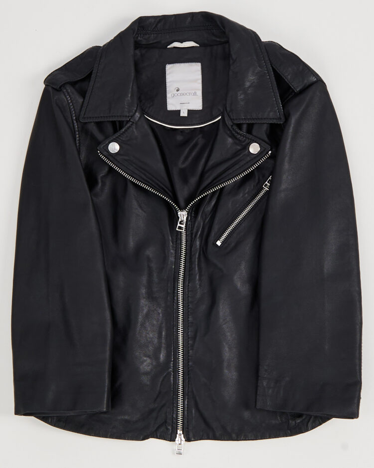 Кожаная куртка goosecraft