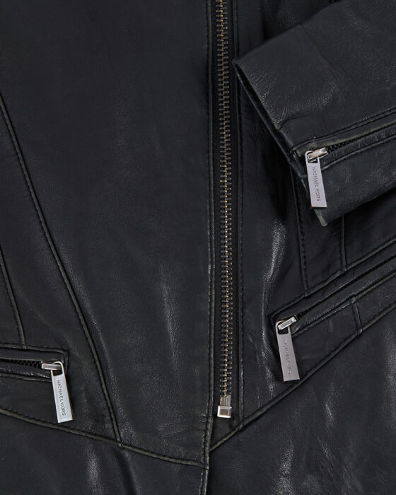 Кожаная куртка Michael Kors Michael Kors — фото 5