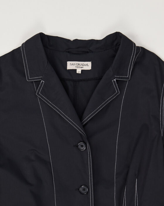 Асимметричный плащ IVAN CRUNDAHL — фото 2