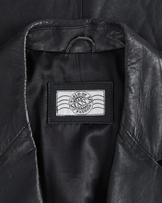 Кожаный пиджак World of man's fashion — фото 5