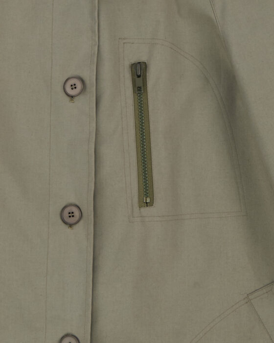 Винтажный плащ цвета хаки Fog — фото 2