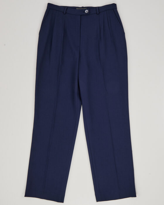 Брюки из шерсти Les Copains Blue Les Copains