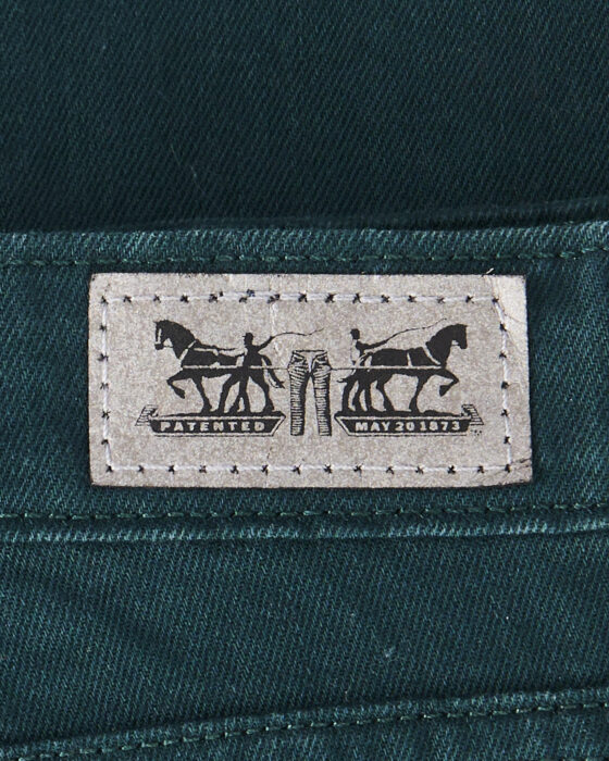 Джинсы Levi’s зеленого цвета Levi's — фото 6