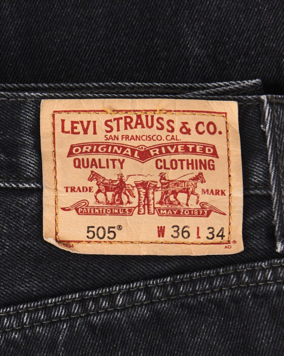 Серые джинсы Levi’s 505 Levi’s — фото 5