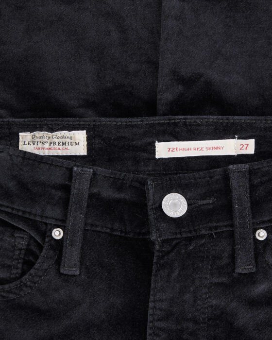 Бархатные джинсы Levi’s 721 Levi's — фото 6