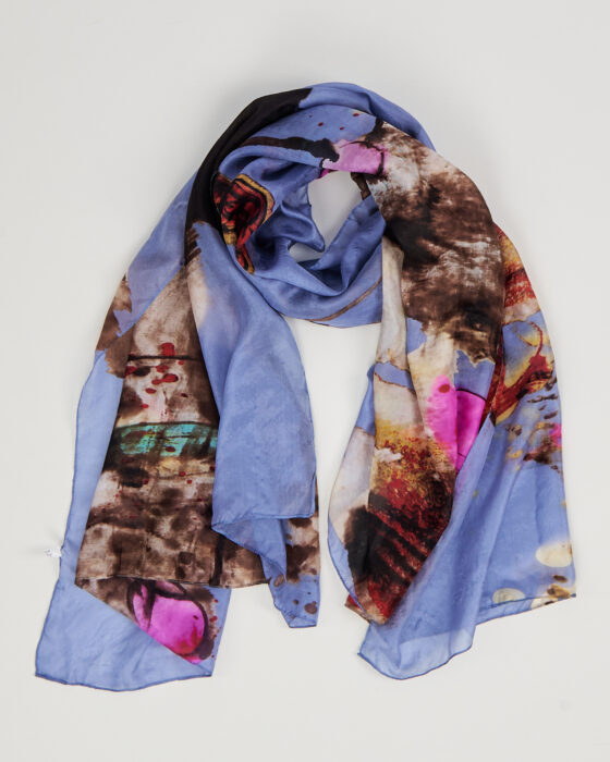 Винтажный шёлковый платок — фото 4