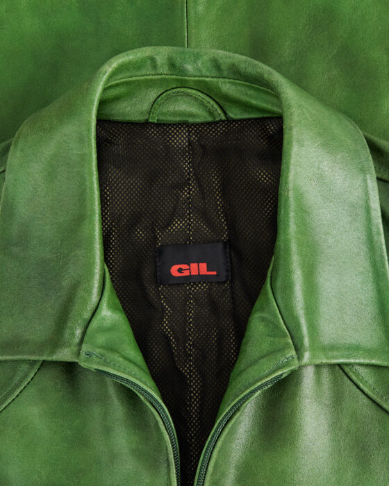 Кожаная куртка GIL GIL — фото 5
