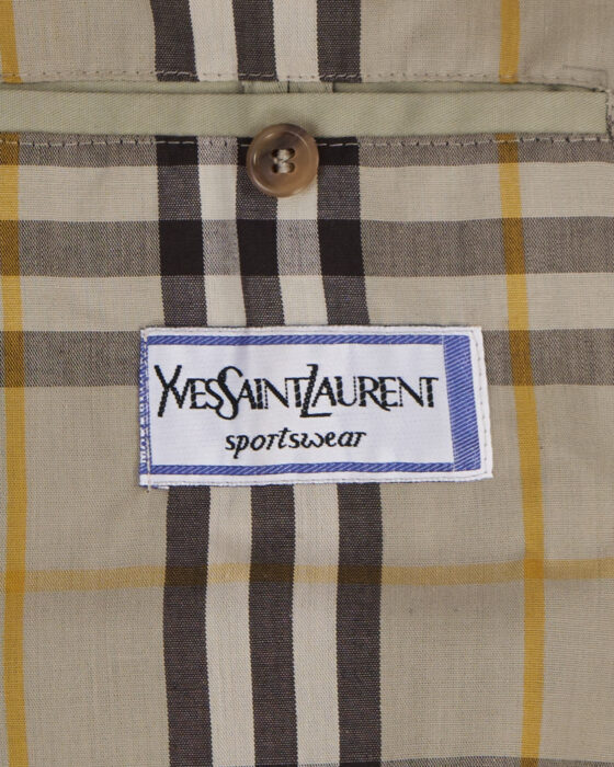 Тренч Yves Saint Laurent Yves Saint Laurent — фото 8