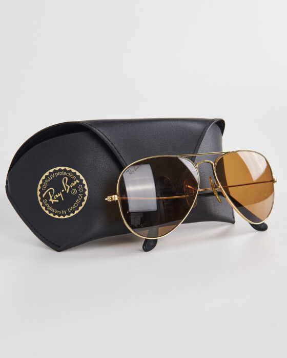 Очки Ray-Ban с янтарными линзами Ray-Ban — фото 4