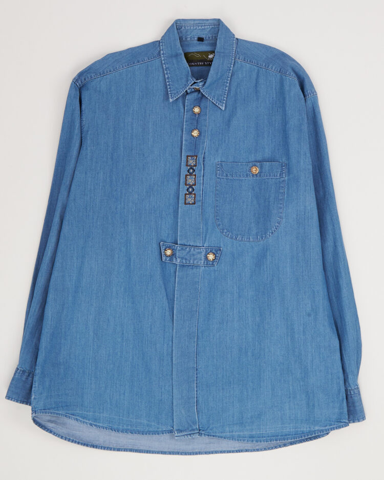 Джинсовая рубашка Club d’Amingo Country Style