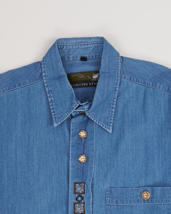 Джинсовая рубашка Club d’Amingo Country Style Club d’Amingo Country Style — фото 3