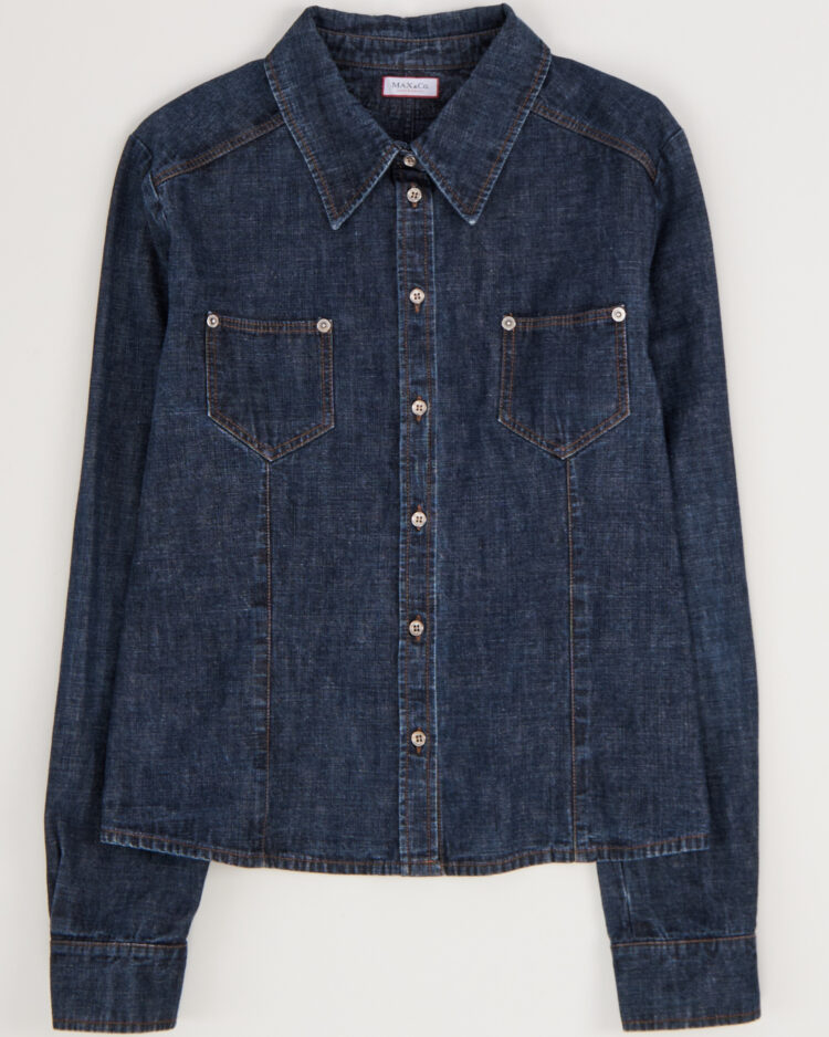 Джинсовая рубашка Max&Co