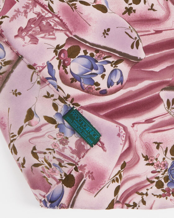 Винтажный шёлковый платок made in Italy — фото 2