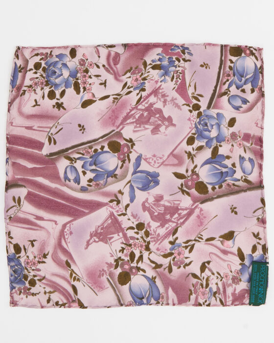 Винтажный шёлковый платок made in Italy — фото 3