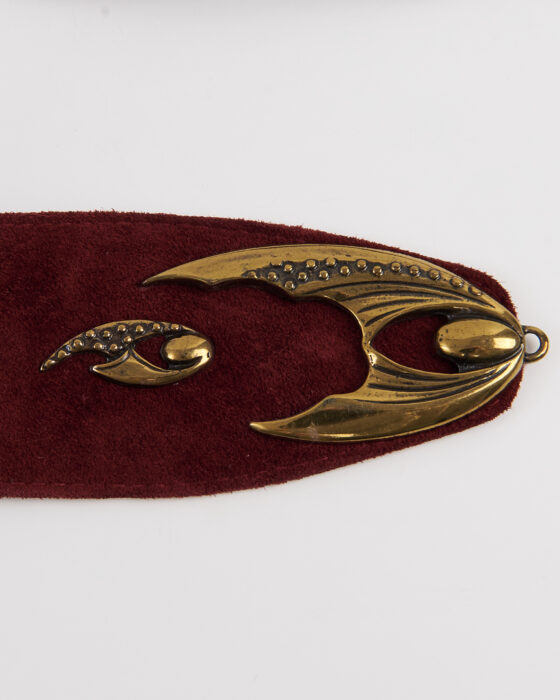 Винтажный ремень из кожи — фото 4