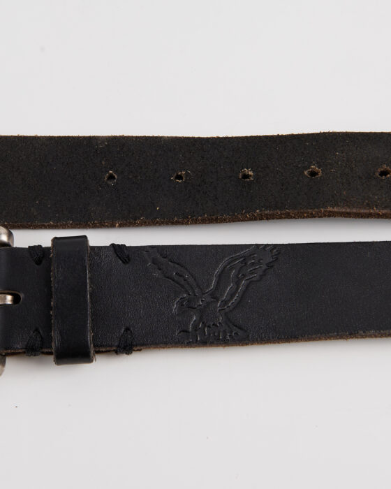 Кожаный ремень с тиснением American eagle — фото 4