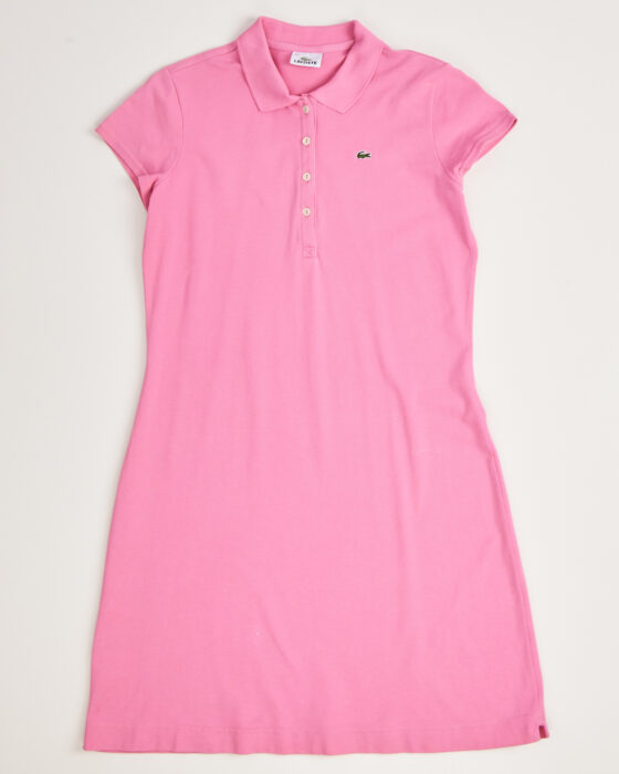 Хлопковое платье — поло Lacoste Lacoste