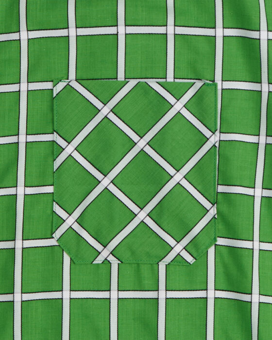 Винтажная рубашка в клетку Permafitt — фото 3