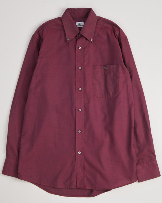 Хлопковая рубашка Lacoste Lacoste