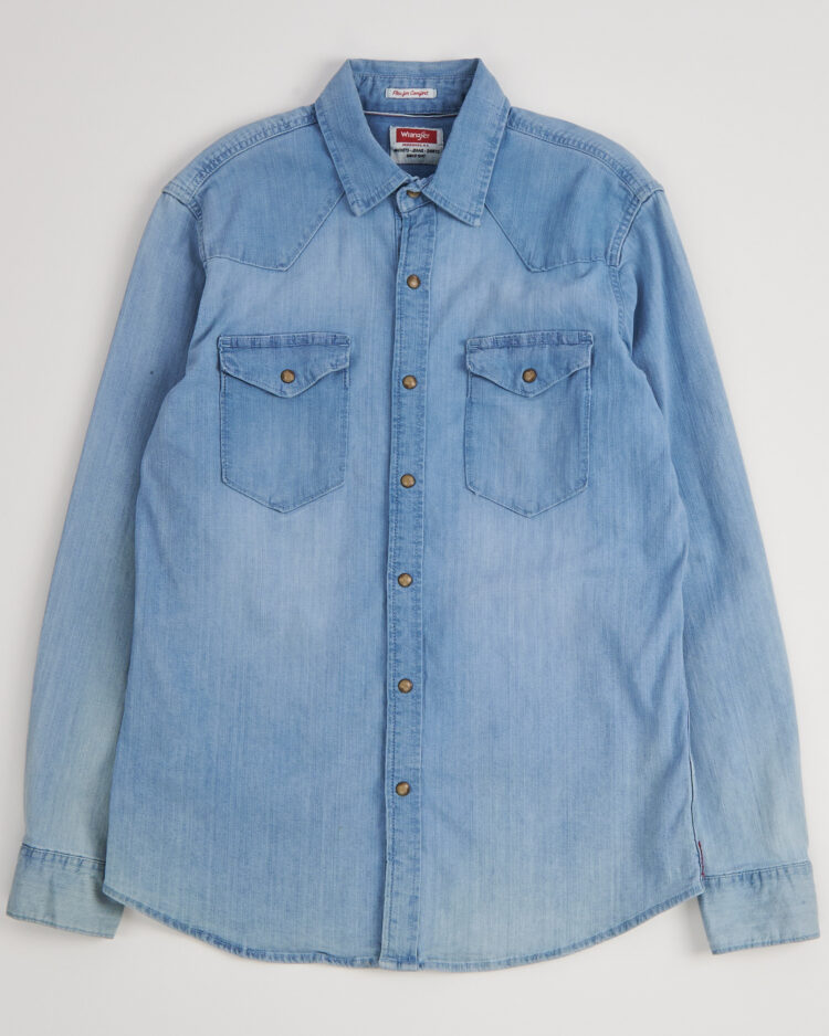 Джинсовая рубашка Wrangler